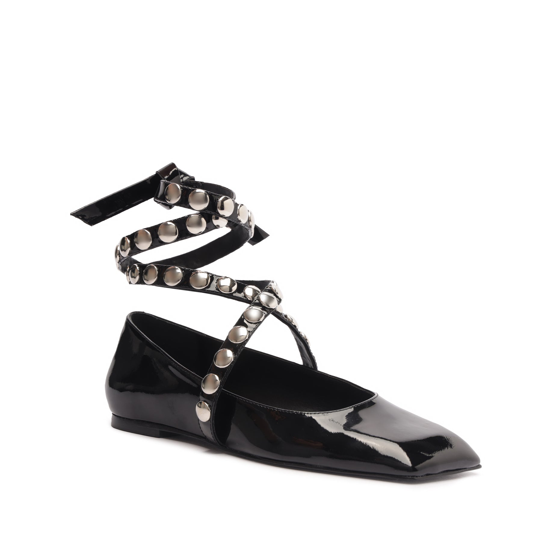 Jaycie Patent Leather Flat Flats Spring 24    - Schutz Shoes