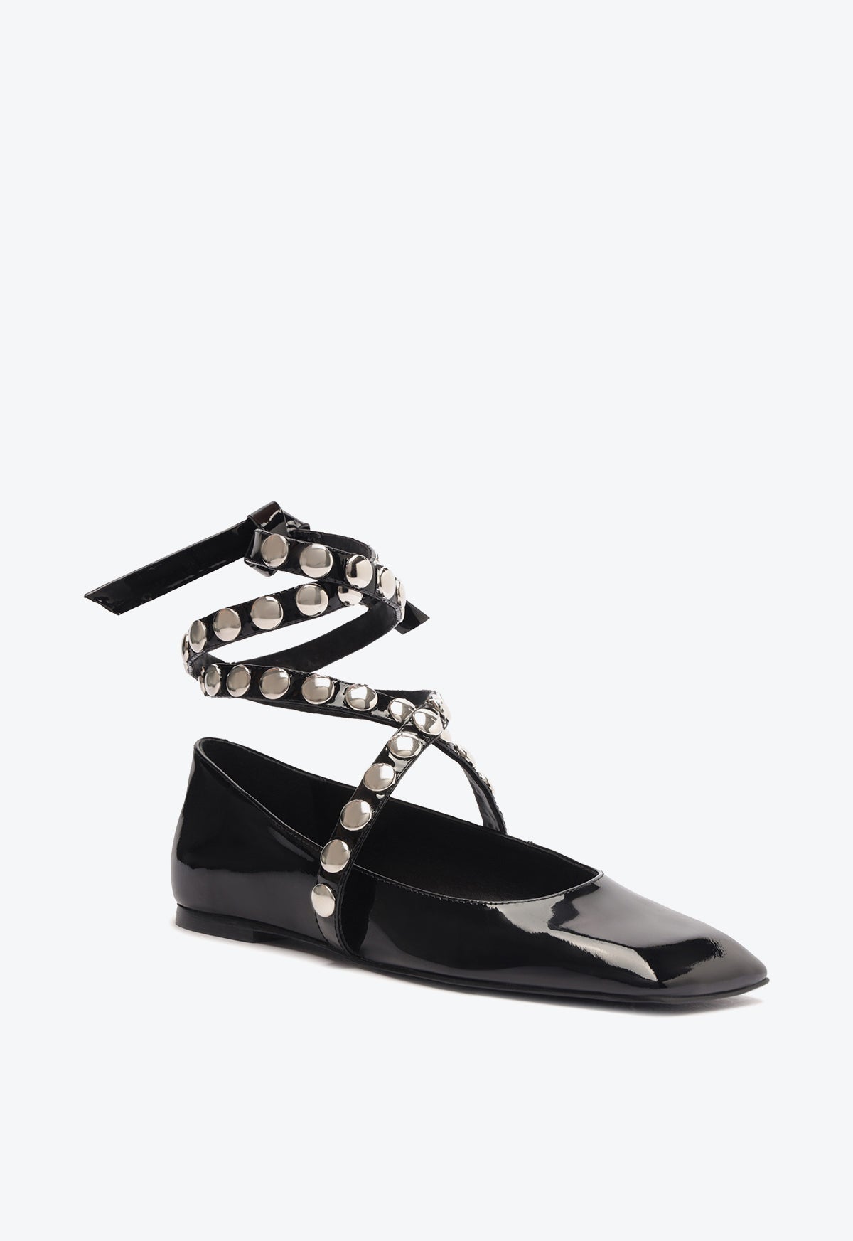 Jaycie Patent Leather Flat Flats Spring 24 - Schutz Shoes