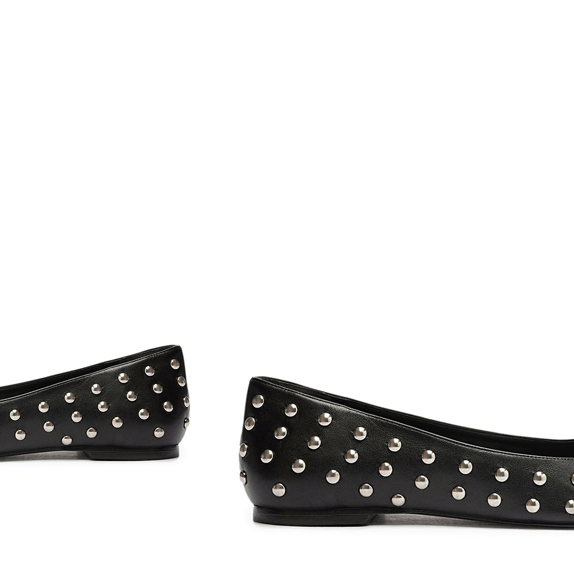 Jaycie Studs Leather Flat Flats Spring 24    - Schutz Shoes