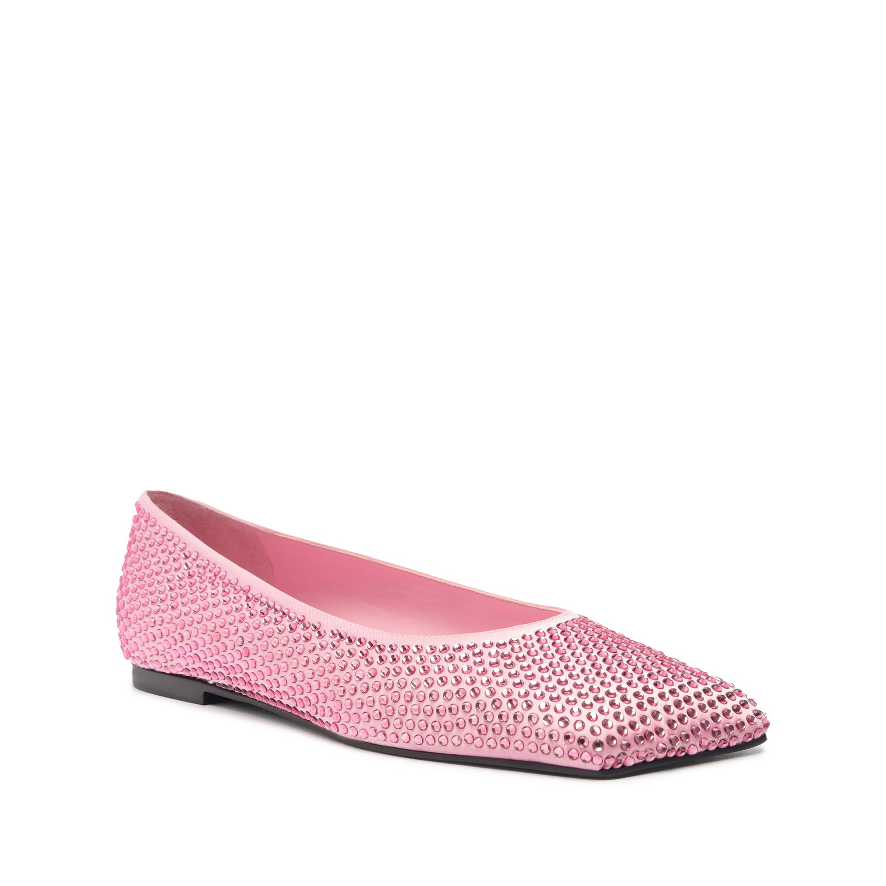 Jaycie Satin Flat Flats Spring 24    - Schutz Shoes