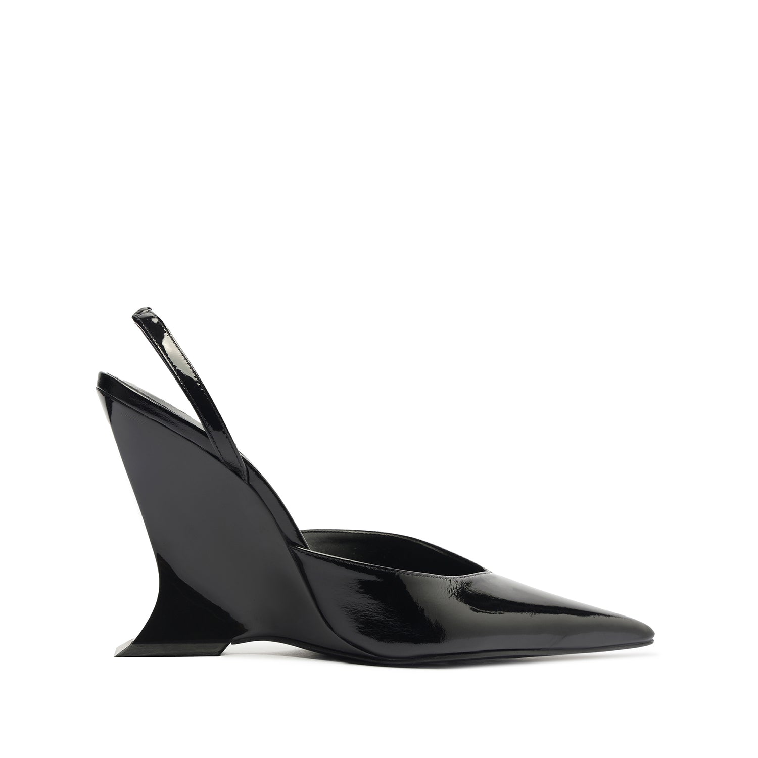 Siena Pump Pumps Fall 24 5 Black Patent Leather - Schutz Shoes