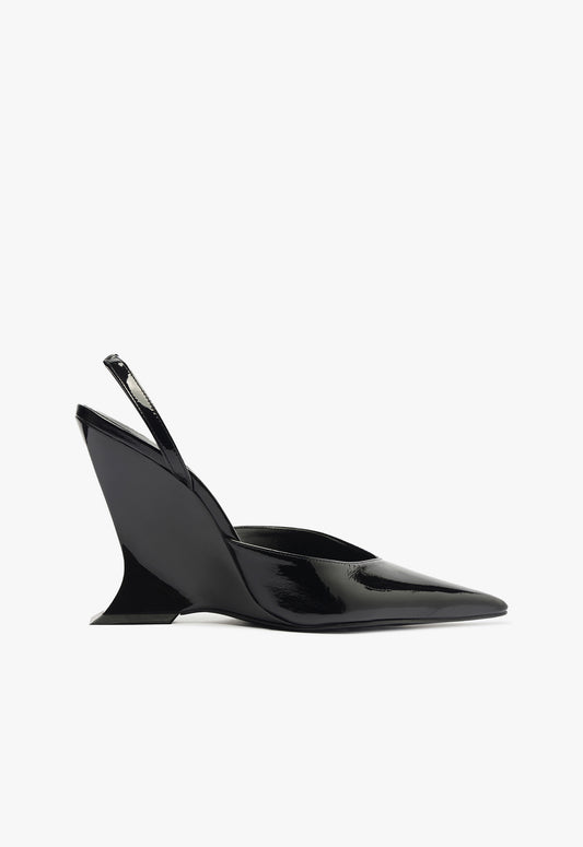 Siena Pump Fall 24 5 Black Patent Leather - Schutz Shoes