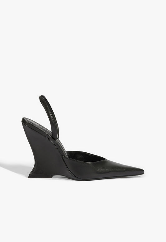 Siena Leather Pump Fall 25 5 Black Leather - Schutz Shoes