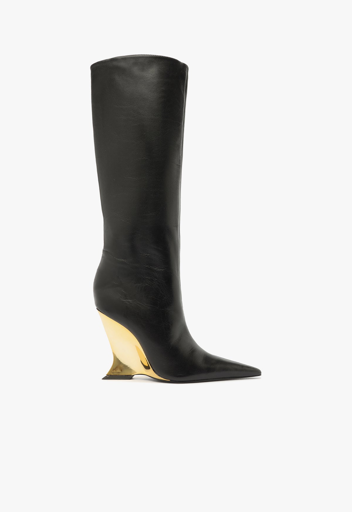 Siena Boot Boots Winter 24 5 Black Atanado Leather - Schutz Shoes