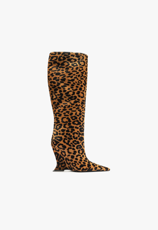 Siena Boot Boots Winter 24 5 Snake Printed Leather - Schutz Shoes