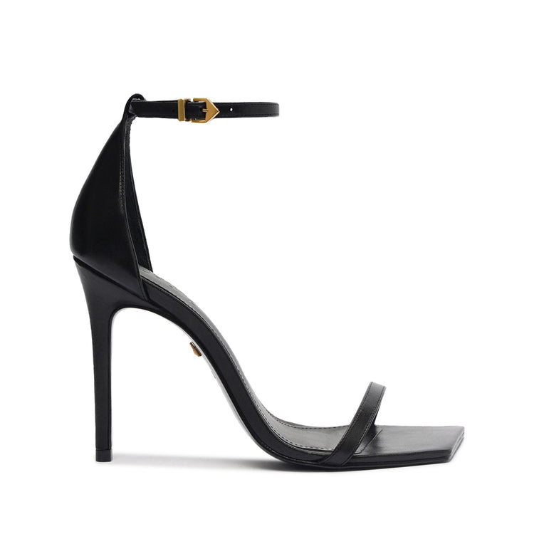 Jenna Sandal Sandals Fall 24 5 Black Leather - Schutz Shoes