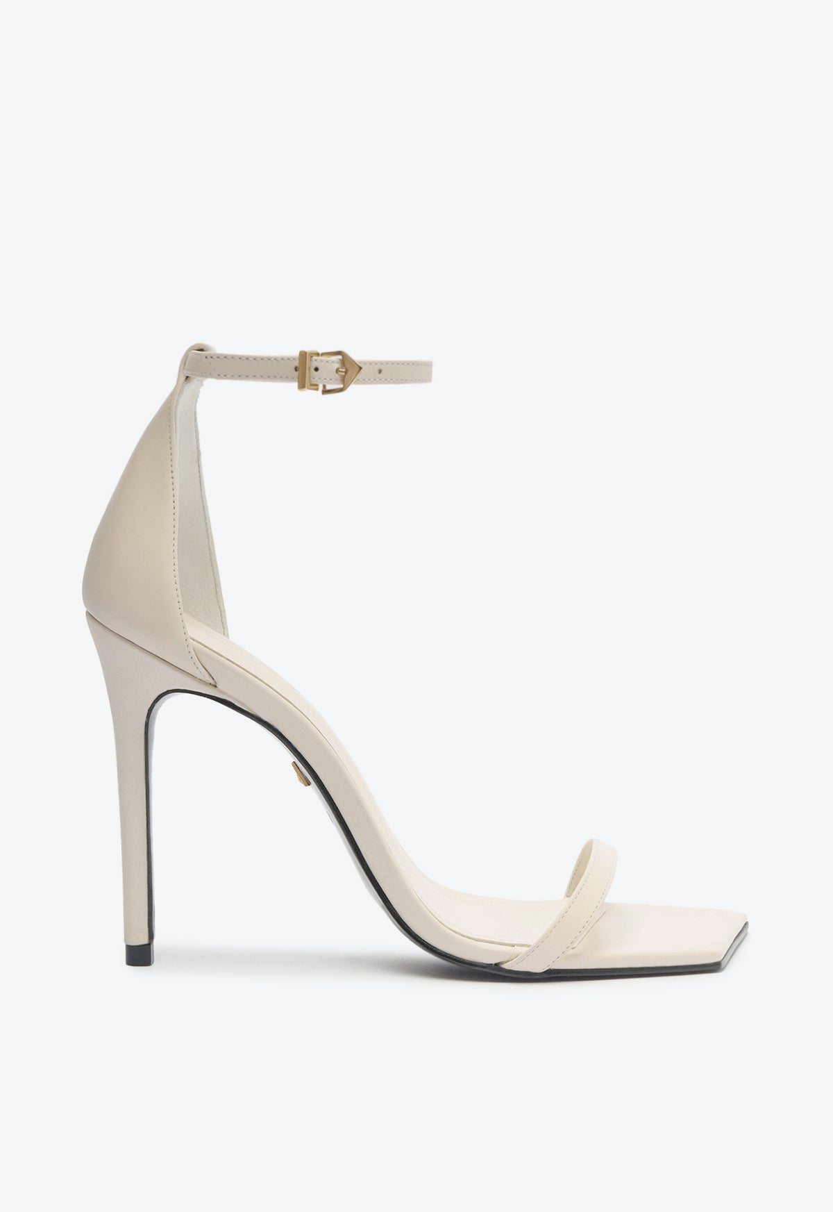 Jenna Leather Sandal Sandals Fall 24 5 White Atanado Leather - Schutz Shoes