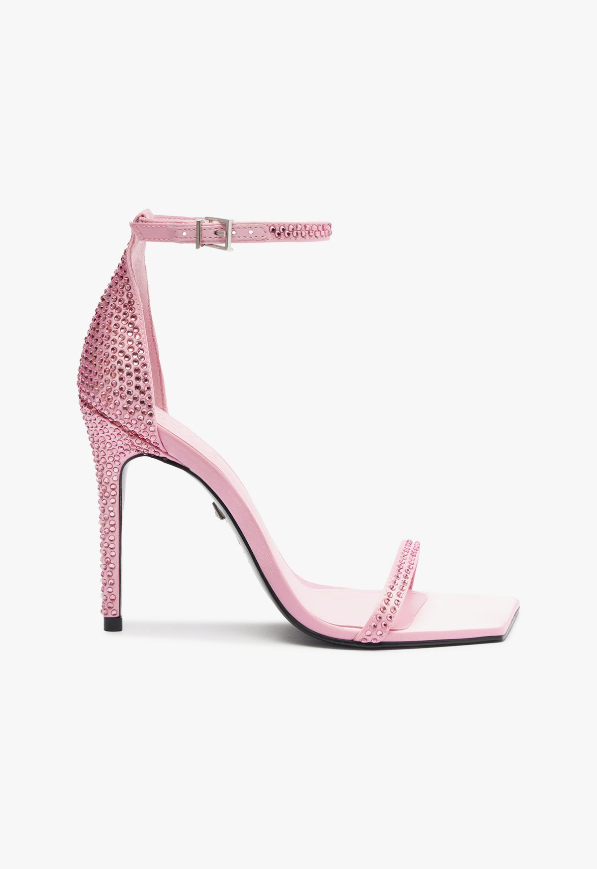 Jenna Sandal Sandals Fall 24 5 Pink Satin - Schutz Shoes