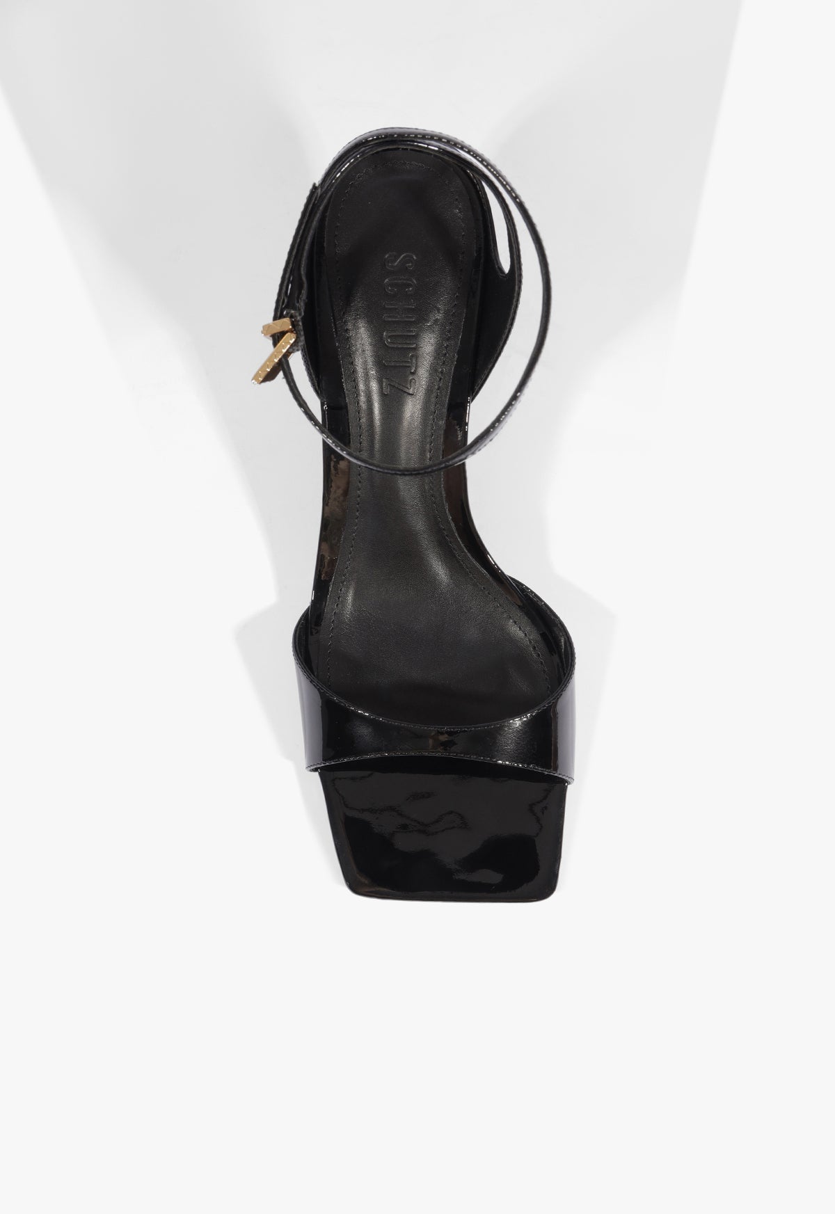 Ciara Mid Patent Sandal - Schutz Shoes