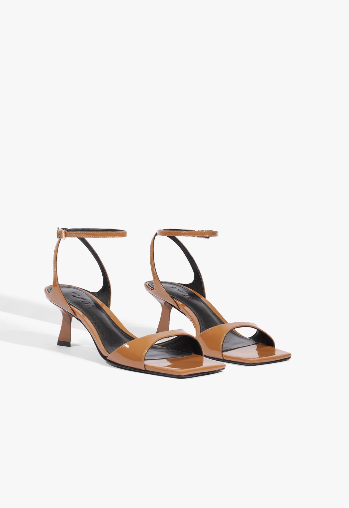 Ciara Mid Patent Sandal - Schutz Shoes
