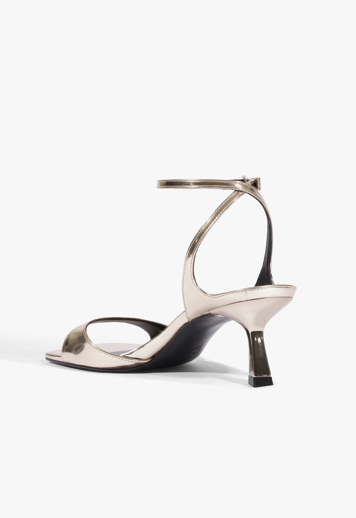 Ciara Mid Metallic Sandal - Schutz Shoes