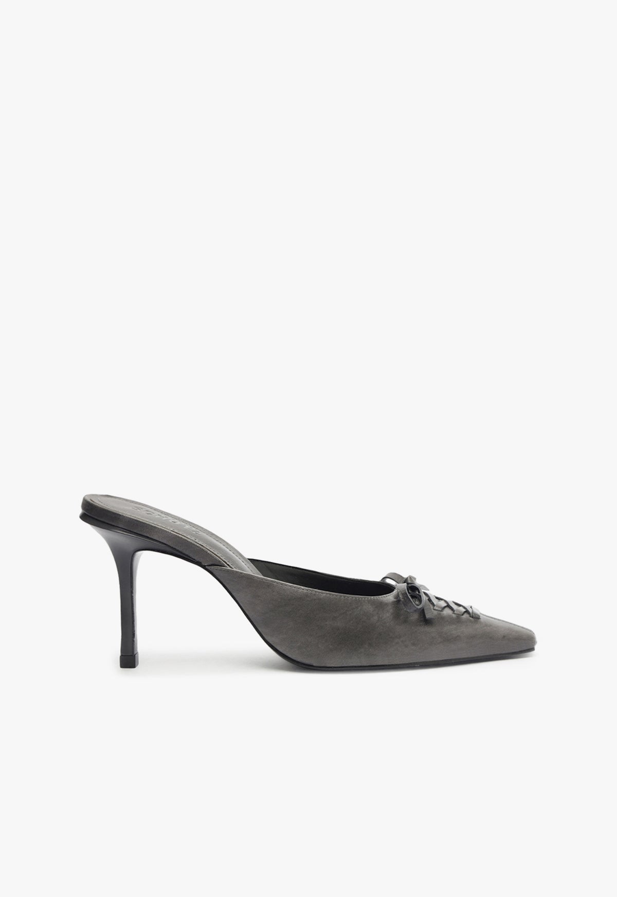 Cady Pump Pumps Fall 24 5 Dark Grey Leather - Schutz Shoes