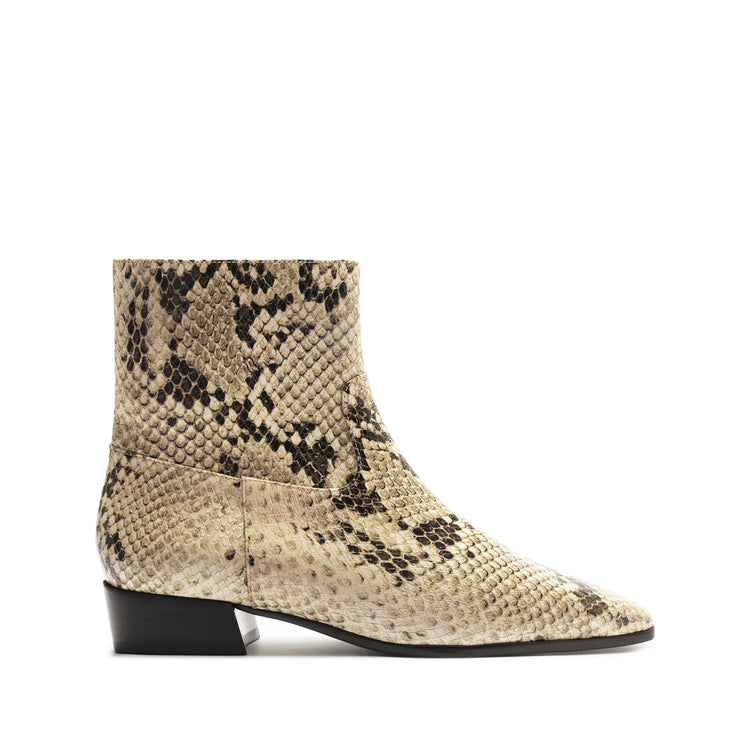 Helena Bootie Booties Fall 24 5 Animal Print Leather - Schutz Shoes