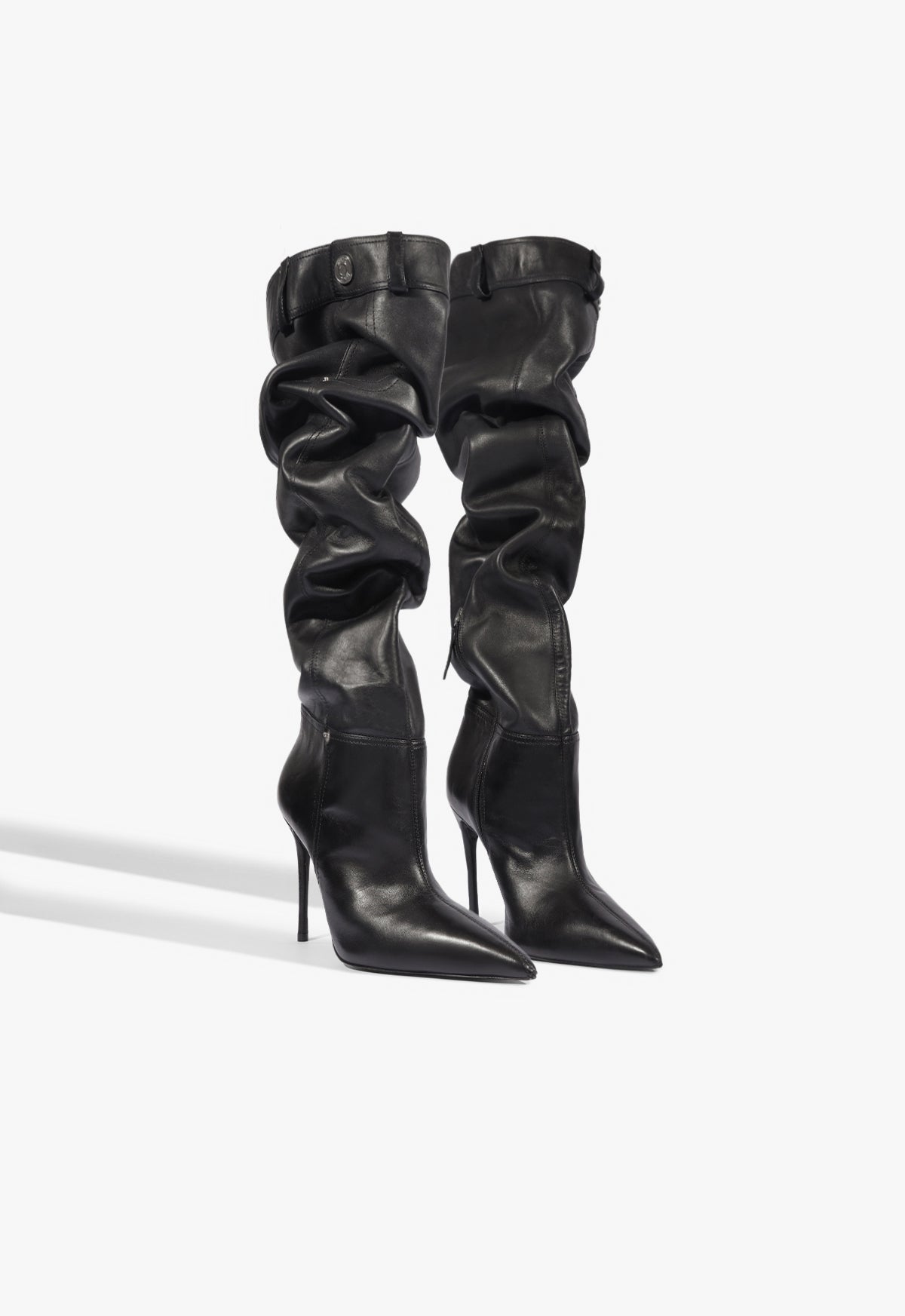 Mikki OTK Five Pocket Leather Boot - Schutz Shoes