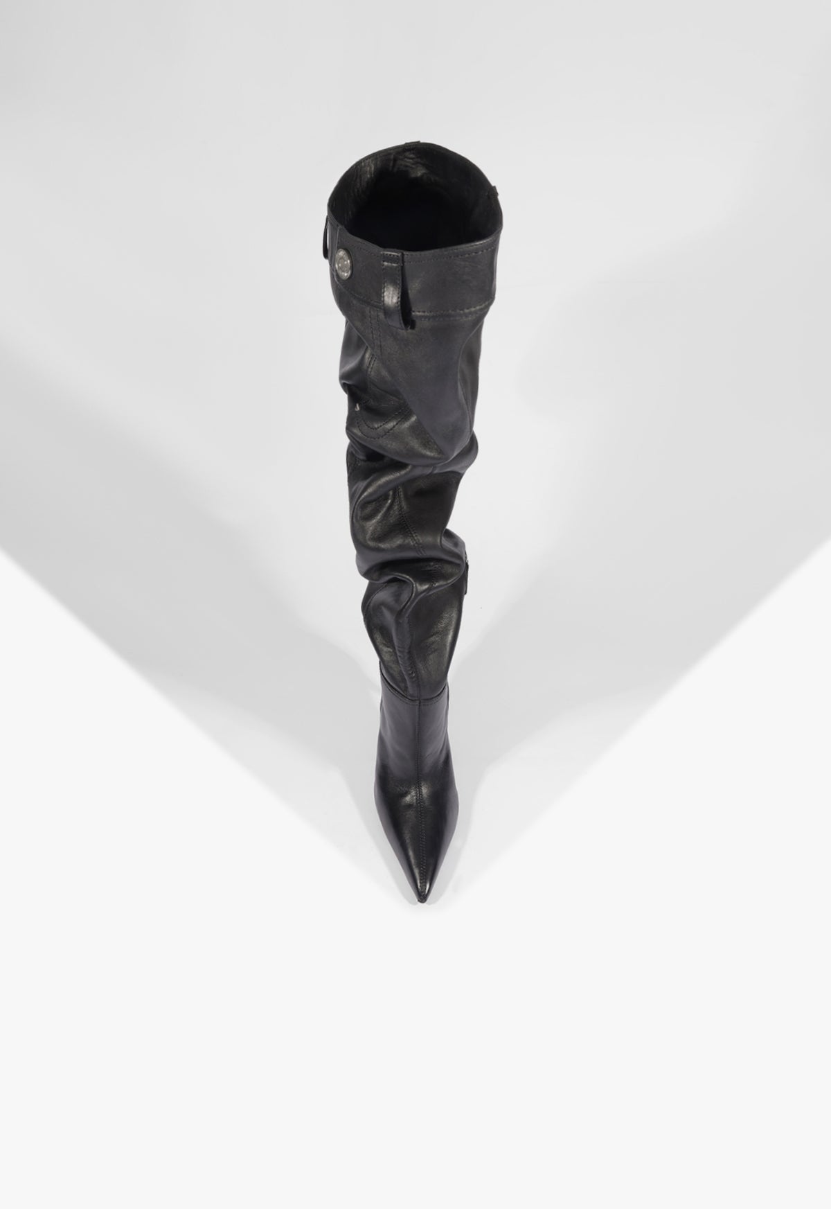 Mikki OTK Five Pocket Leather Boot - Schutz Shoes