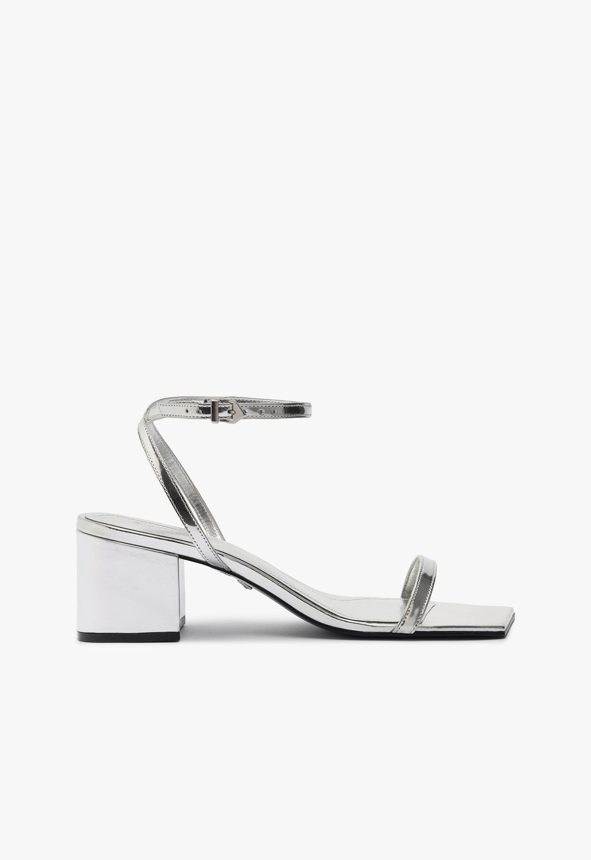 Kendall Sandal Sandals Fall 24 5 Silver Synthetic - Schutz Shoes