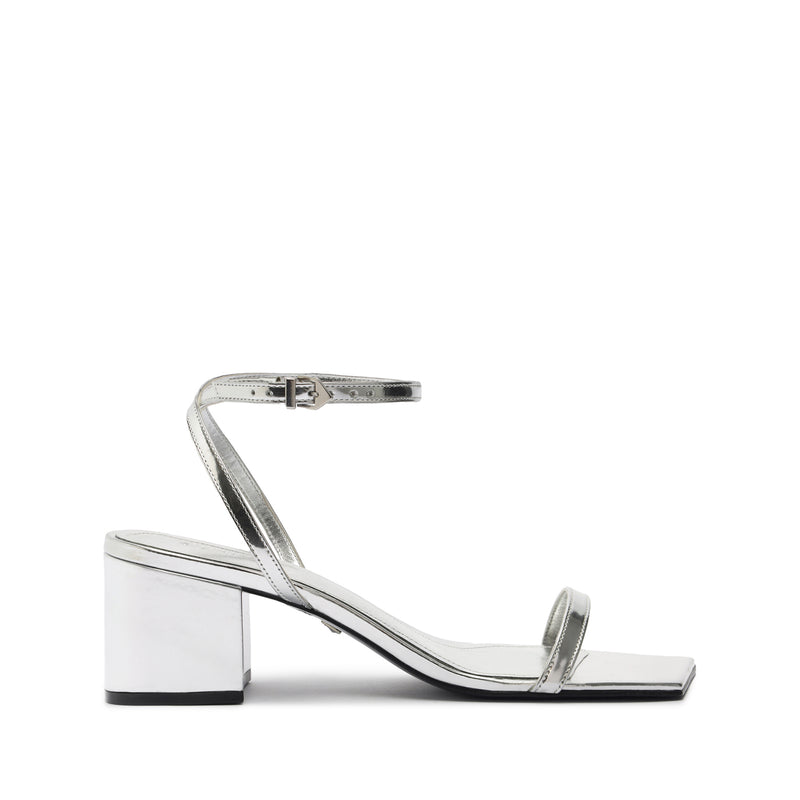 Kendall Sandal Sandals Fall 24 5 Silver Synthetic - Schutz Shoes