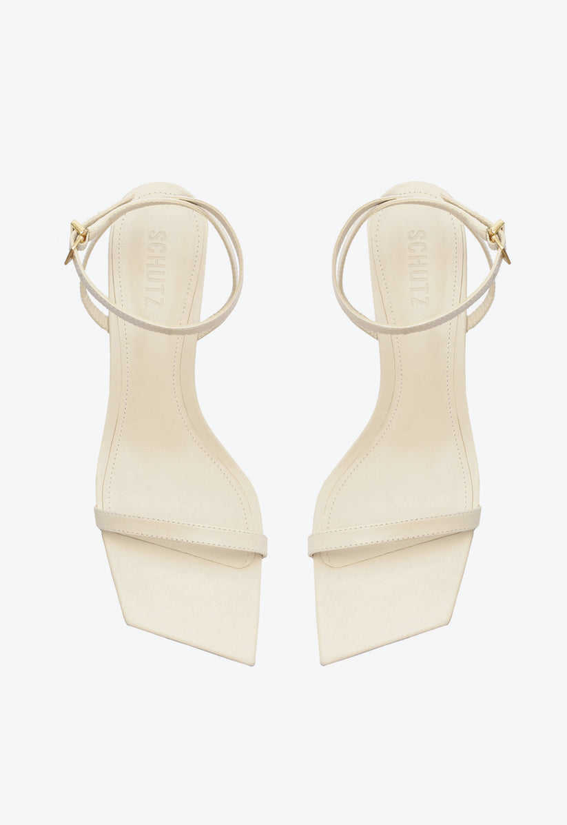 Kendall Leather Sandal - Black