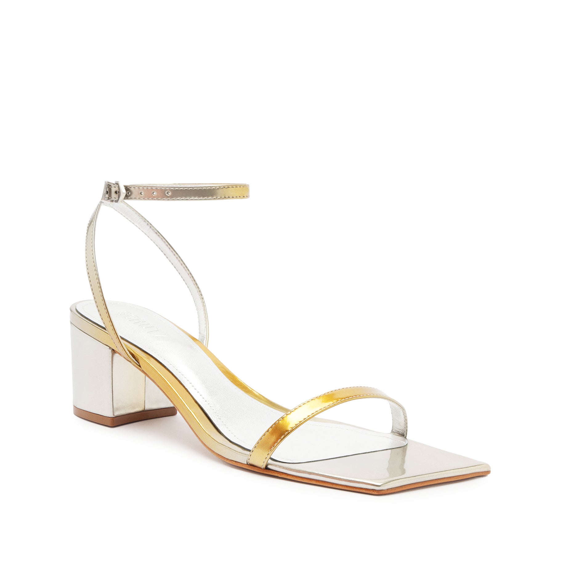 Kendall Specchio Leather Sandal Sandals High Summer 24    - Schutz Shoes