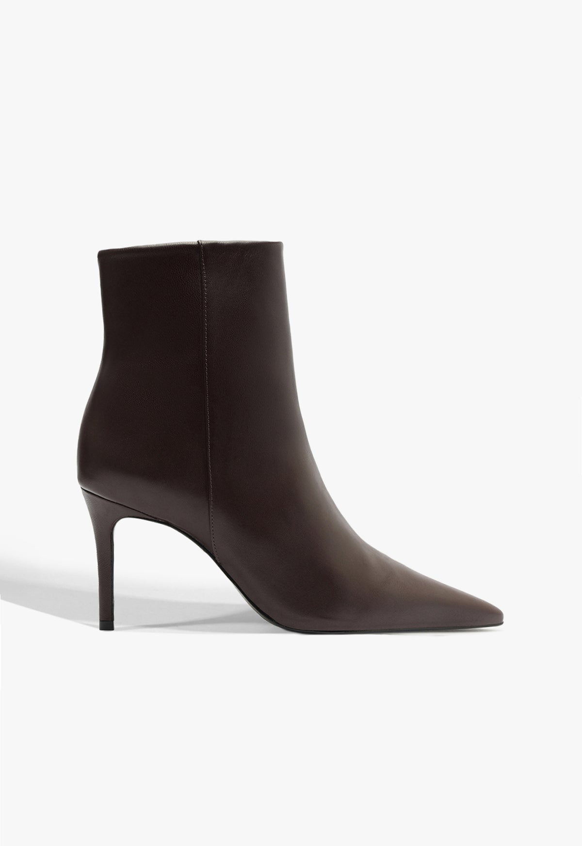 Mikki Bootie 5 Dark chocolate Leather - Schutz Shoes