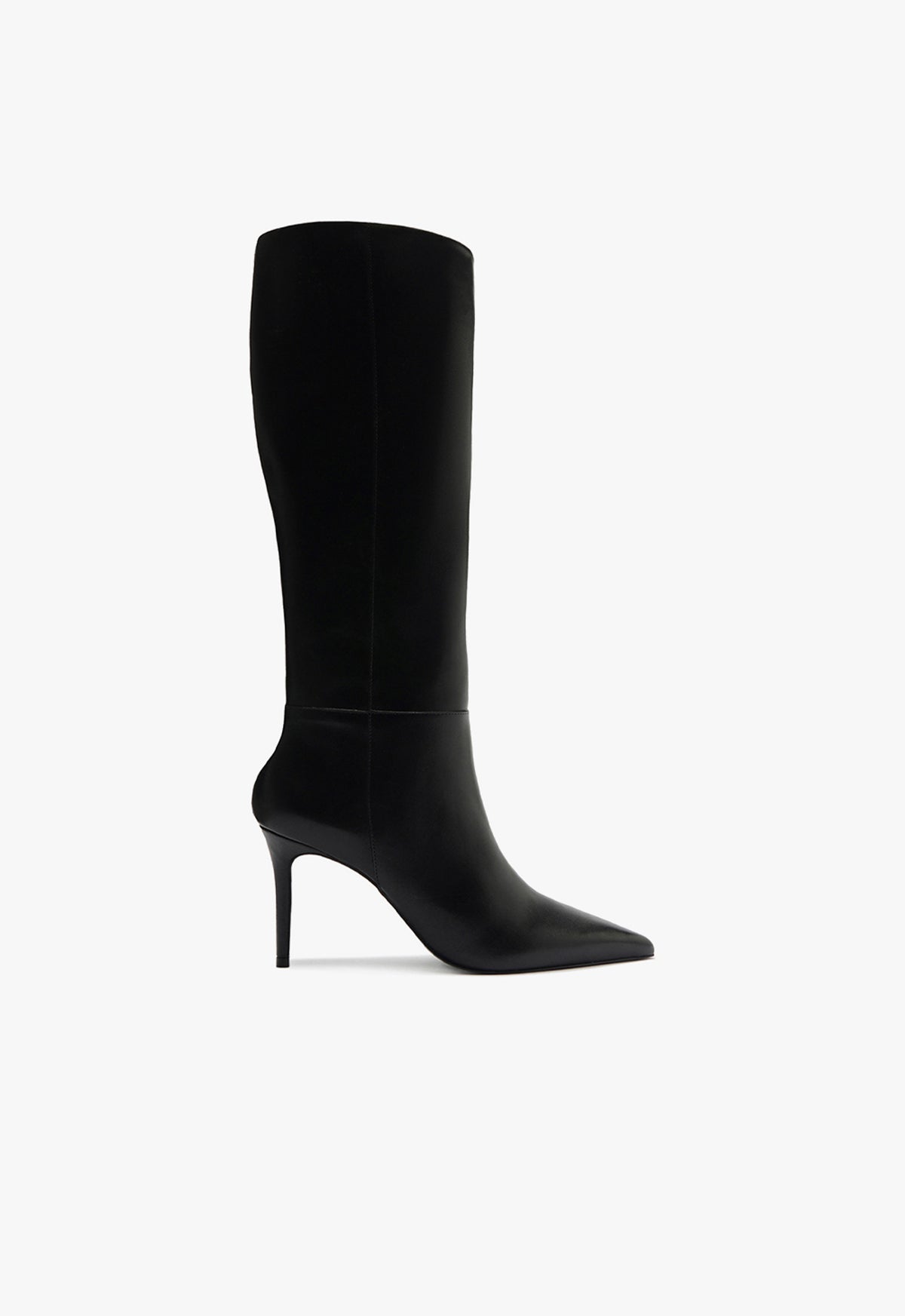 Mikki Up Boot Boots Fall 24 5 Black Leather - Schutz Shoes