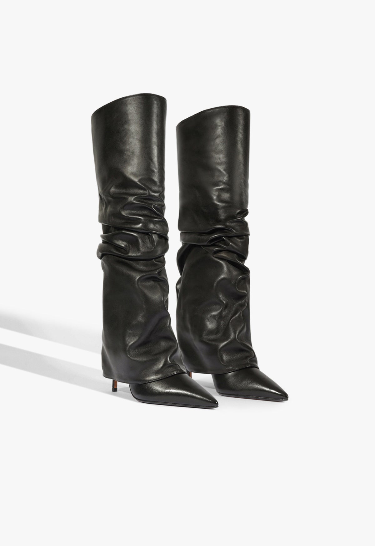Mikki Up Cloak Leather Boot