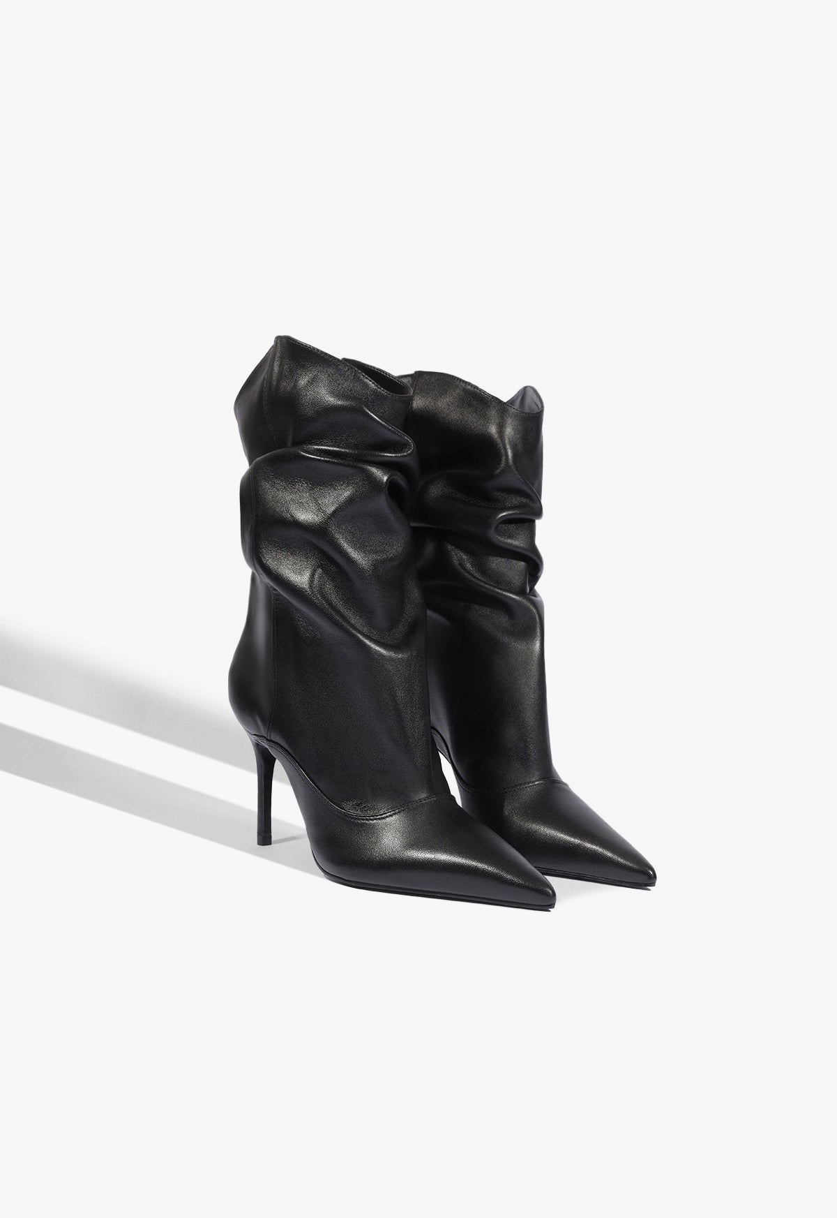 Maryana Slouch Leather Bootie - Schutz Shoes