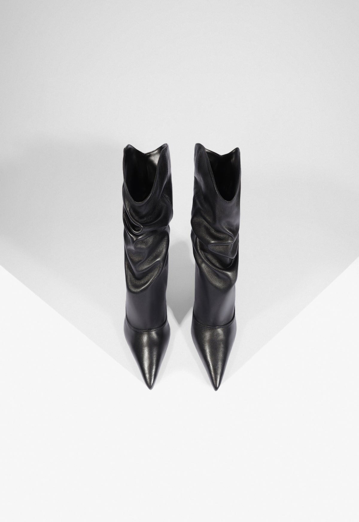 Maryana Slouch Leather Bootie - Schutz Shoes