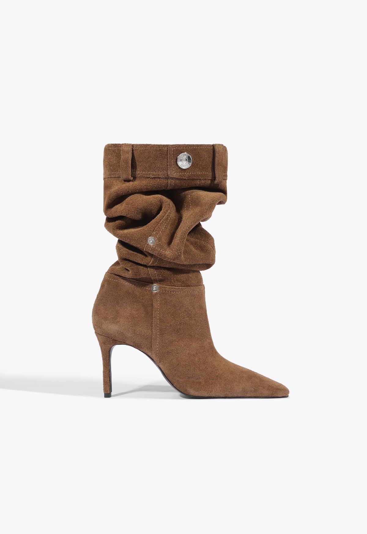 Mikki Up Five Pocket Suede Bootie - Schutz Shoes