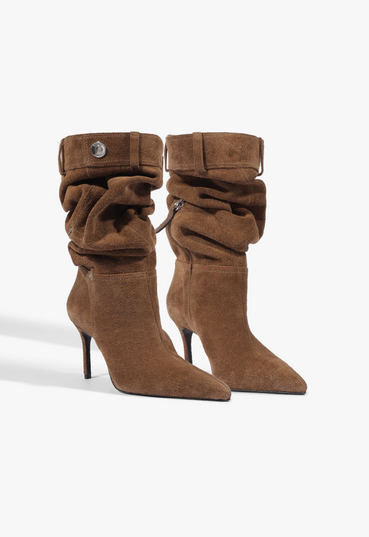 Mikki Up Five Pocket Suede Bootie - Schutz Shoes