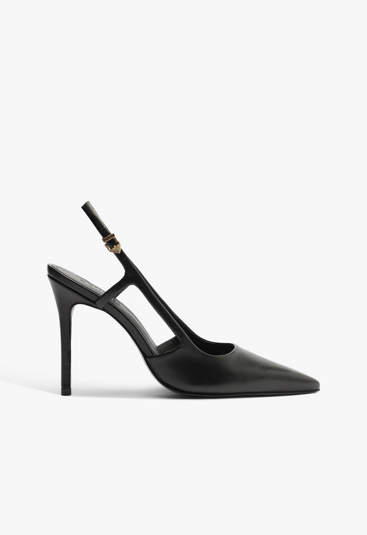 Boris Leather Pump RESORT 25 5 Black Leather - Schutz Shoes