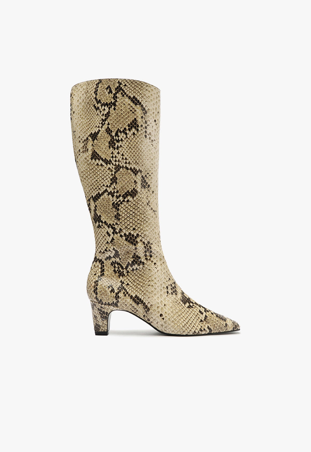 Dellia Up Boot Fall 24 5 Animal Print Leather - Schutz Shoes