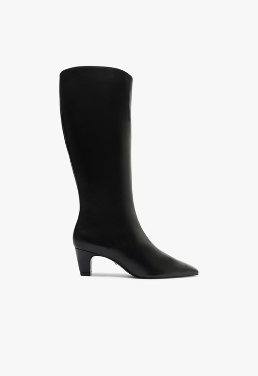 Dellia Up Boot Fall 24 5 Black Leather - Schutz Shoes