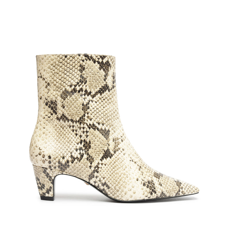 Dellia Bootie Booties Fall 24 5 Snake Leather - Schutz Shoes