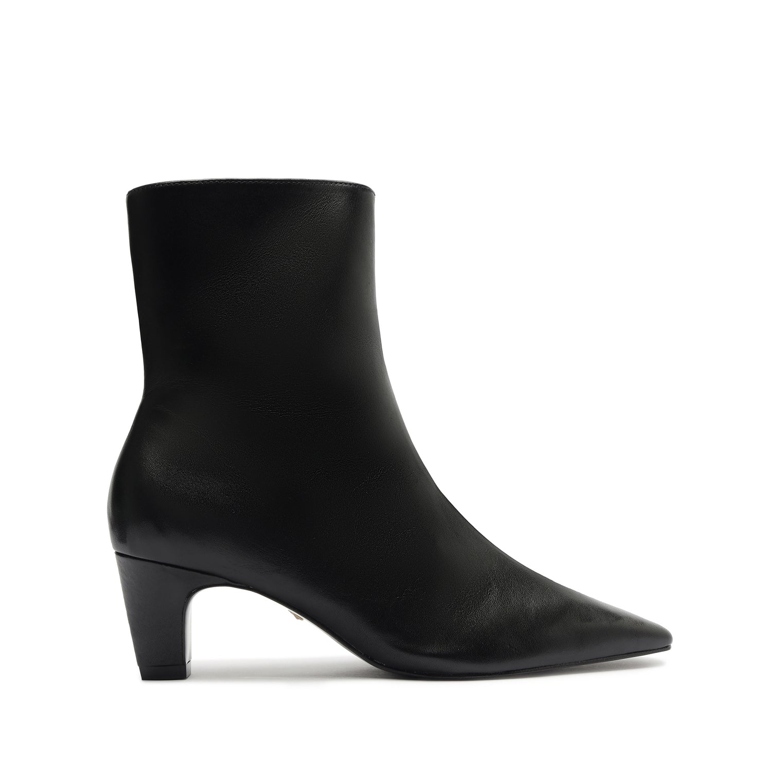 Dellia Bootie Booties Fall 24 5 Black Leather - Schutz Shoes