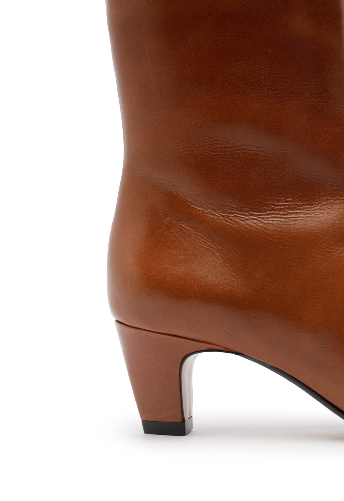 Dellia Casual Leather Bootie Fall 25 - Schutz Shoes