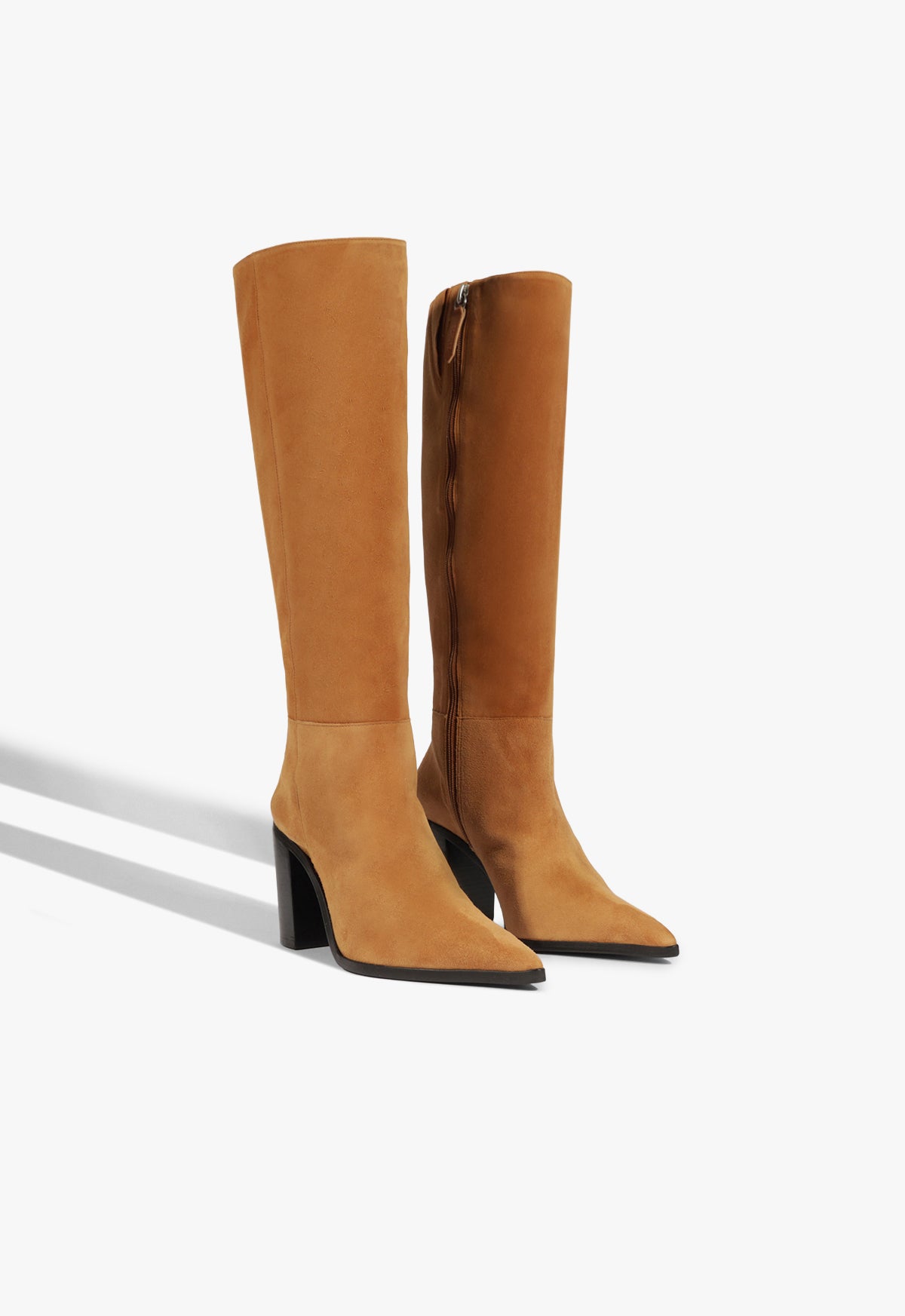 Mikki Up Block Suede Boot FALL 25 - Schutz Shoes