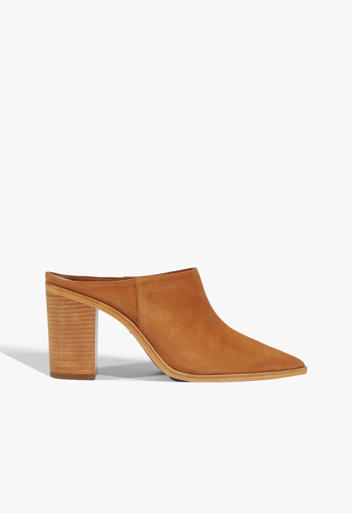Mikki Mule Suede Pump 5 Camel Suede - Schutz Shoes