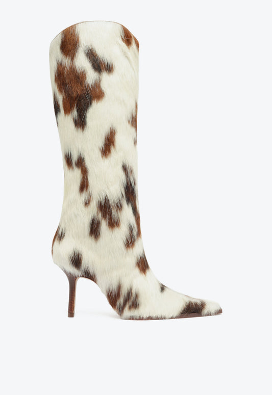 Maryana Wild Boot Boots Pre Fall 24 5 Brown Calf Leather - Schutz Shoes