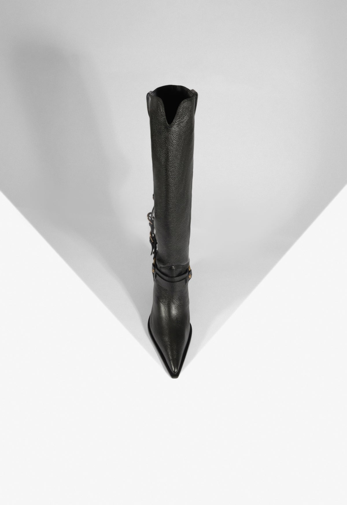 Maine Up Buckle Leather Boot - Schutz Shoes