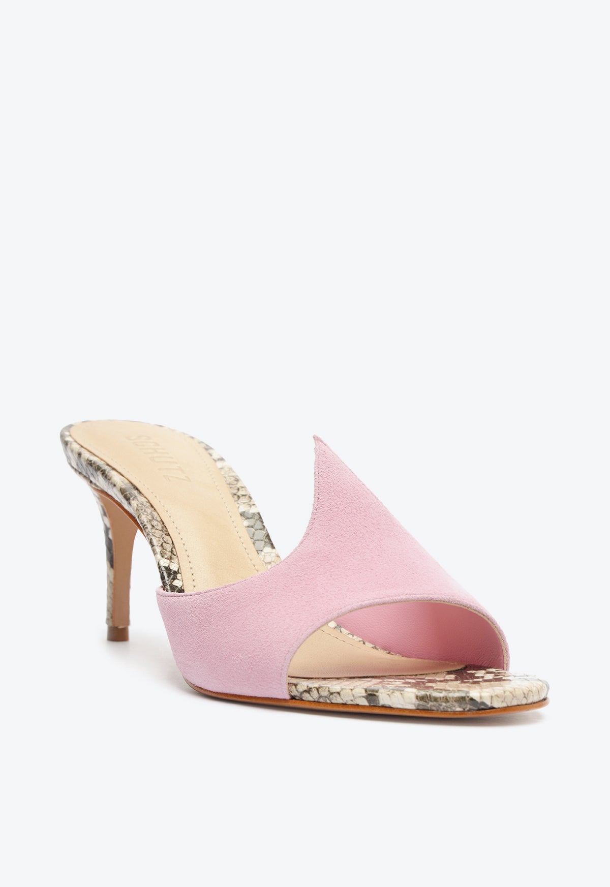 Carlie Mule Suede Sandal Pre Fall 24 - Schutz Shoes