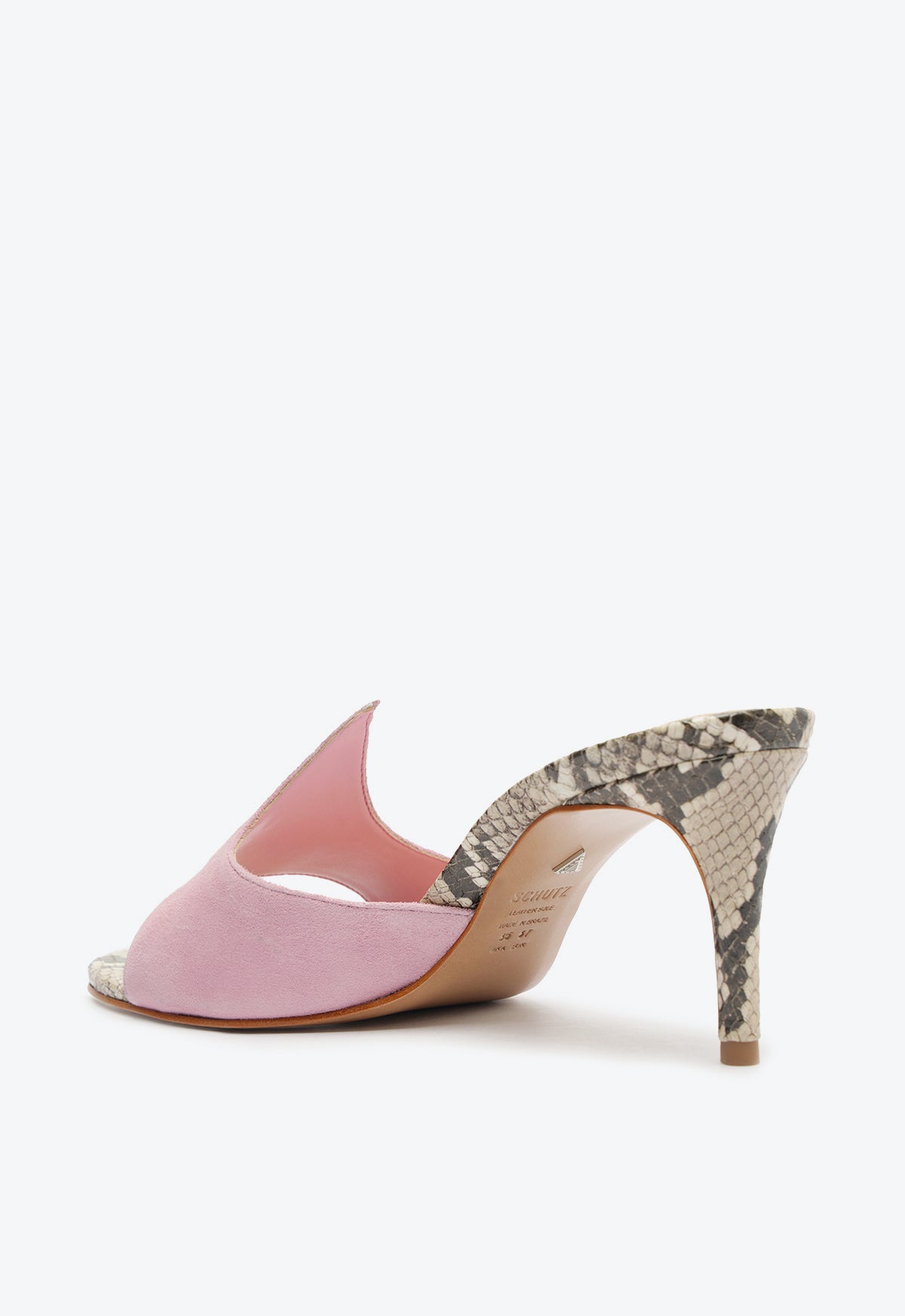 Carlie Mule Suede Sandal Pre Fall 24 - Schutz Shoes