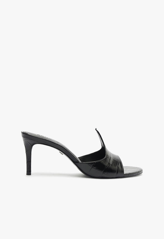 Carlie Mule Patent Leather Sandal Sandals Pre Fall 24 5 Black Patent Leather - Schutz Shoes