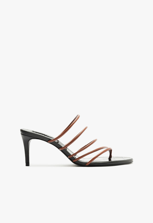 Malta Mule Sandal Sandals Resort 25 5 Black Synthetic - Schutz Shoes