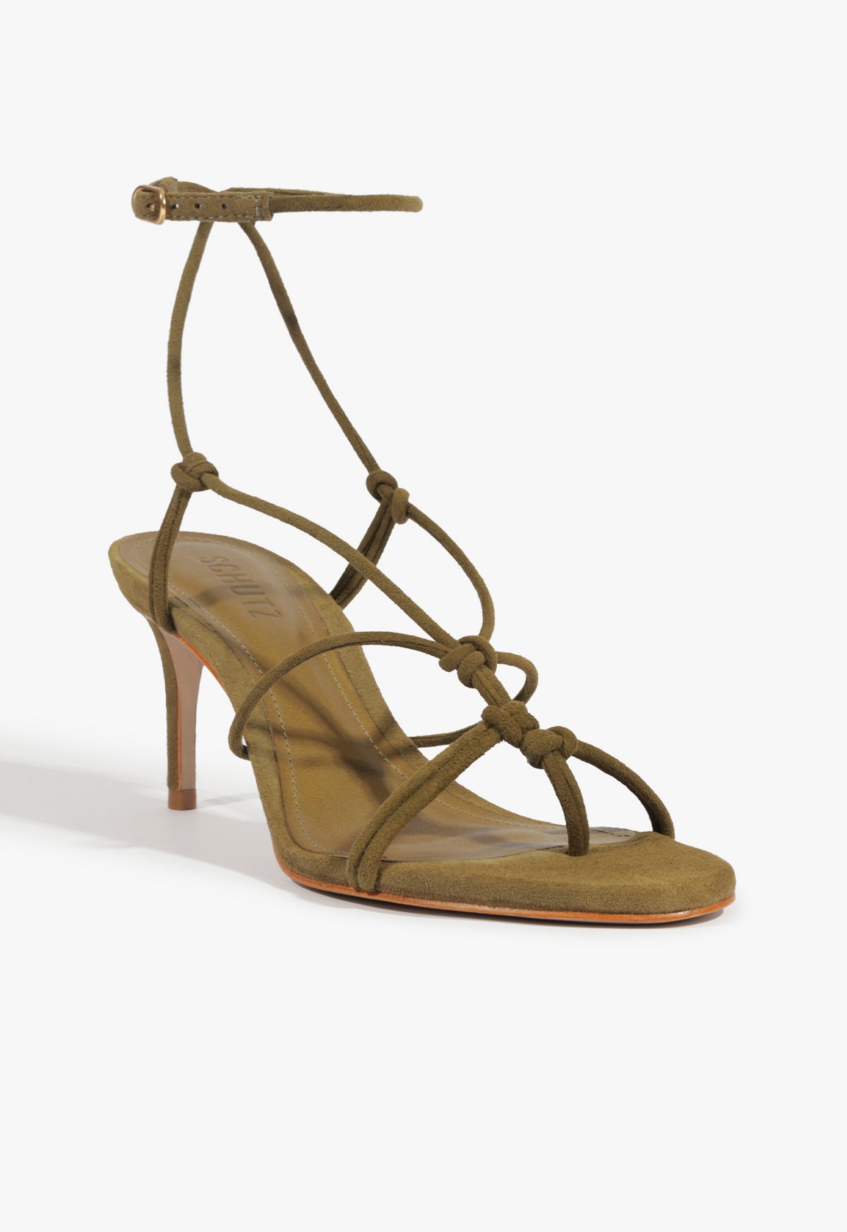 Calabria Mid Suede Sandal Spring 25 - Schutz Shoes