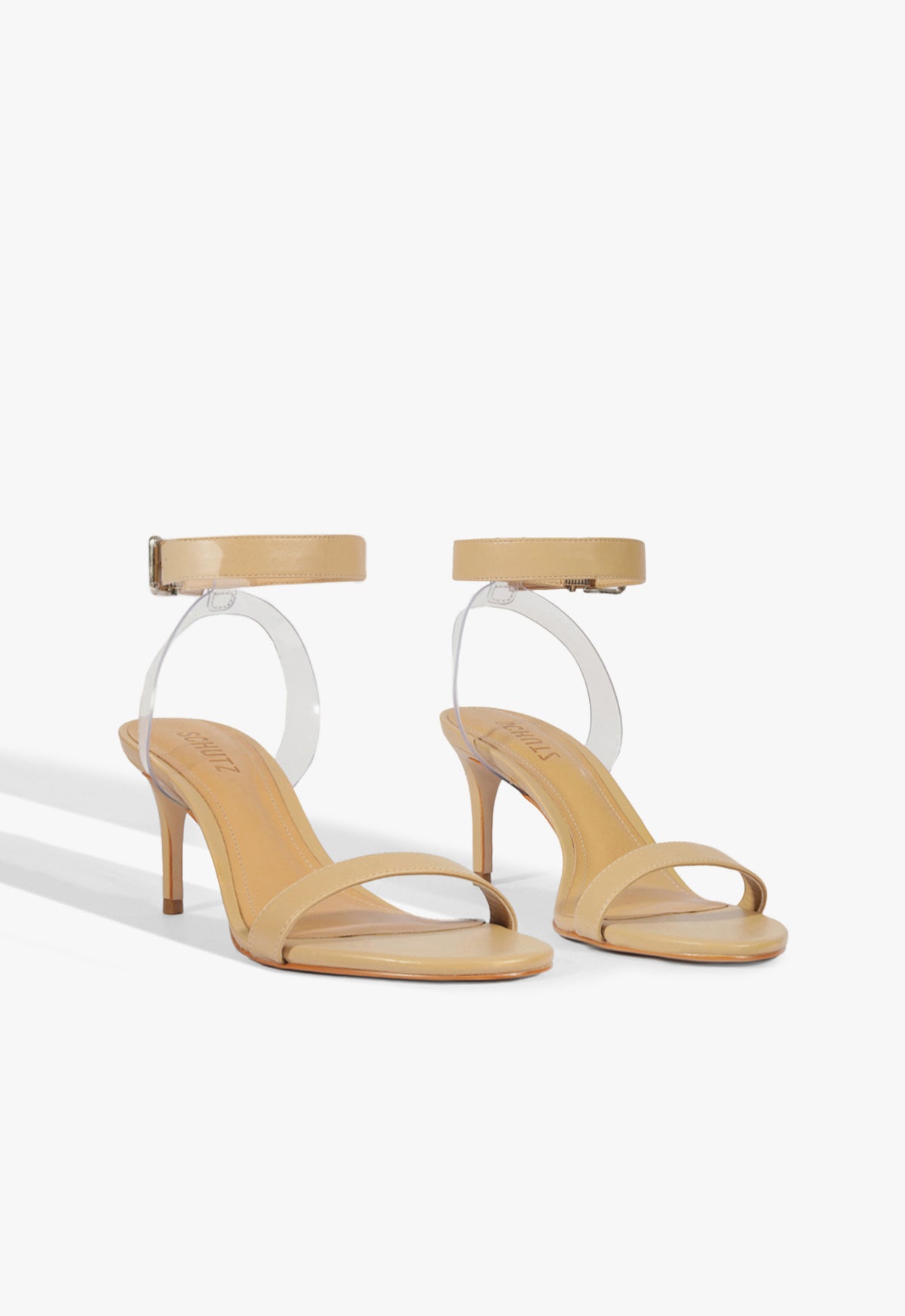 Irina Mid Leather Sandal Spring 25 - Schutz Shoes