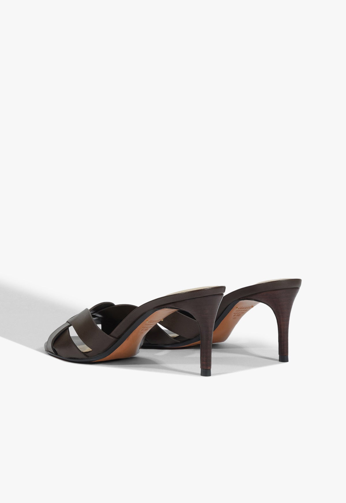 Renata Mule Leather Sandal Resort 26 - Schutz Shoes