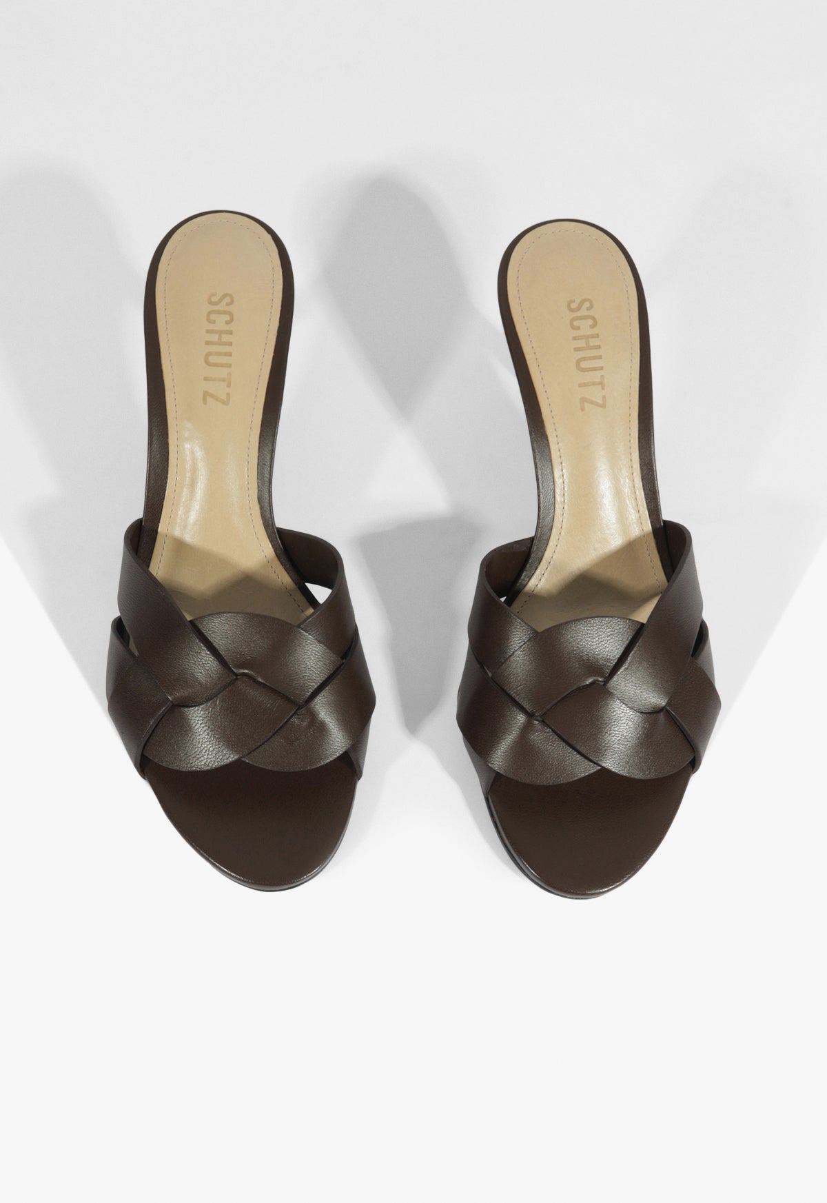 Renata Mule Leather Sandal Resort 26 - Schutz Shoes
