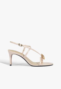 Go to related product Azure Mid Embellished Leather Sandal