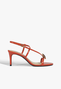 Go to related product Azure Mid Embellished Leather Sandal